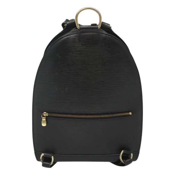 LOUIS VUITTON Epi Mabillon Backpack Black M52232 LV Auth - Picture 2 of 15